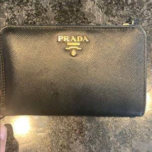 Prada bi fold women’s wallet